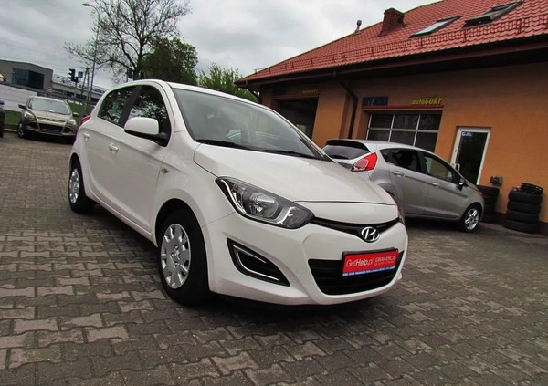 Hyundai i20 cena 18800 przebieg: 216000, rok produkcji 2013 z Ropczyce małe 172